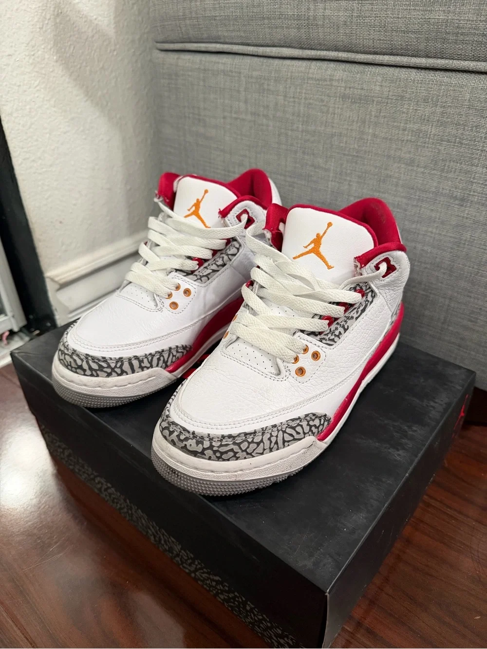 Jordan 3 Retro Cardinal Red